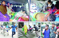 হাসপাতাল থেকে হাসপাতাল মিলছে না চিকিৎসা