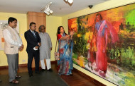 কলকাতায় ঢাকার শিল্পী রোকেয়া সুলতানার একক চিত্র প্রদর্শনী