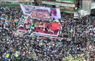 বিএনপির  সমাবেশে নেতা-কর্মীদের ঢল