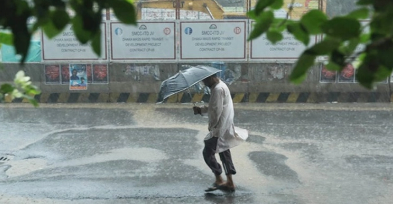 বাংলাদেশে বর্ষার বৃষ্টি শুরু