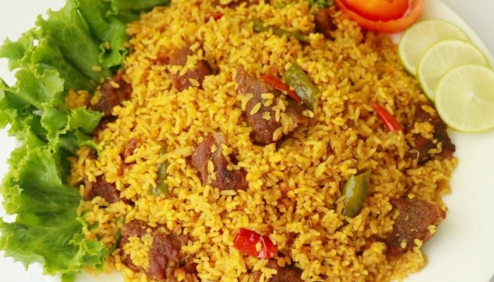 গরুর মাংস ও ভুনা খিচুড়ি রেসিপি