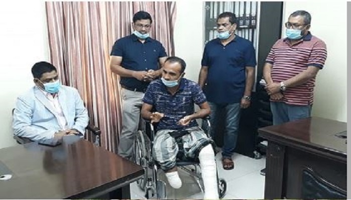 কাতারে ক্ষতিপূরণ পেলেন পঙ্গুত্ব বরণ করা মনির