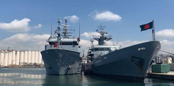 লেবাননে ক্ষতিগ্রস্ত বাংলাদেশি যুদ্ধজাহাজ মেরামত করে দেবে তুরস্ক!