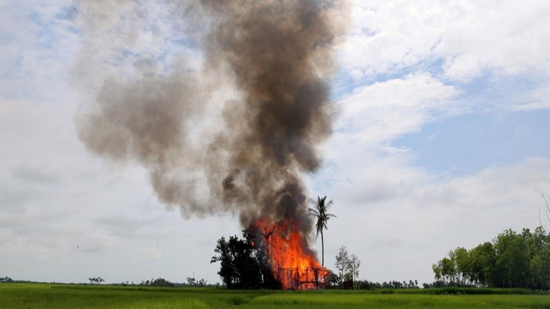এবার রোহিঙ্গা গ্রামগুলোর নামও মুছে দিচ্ছে মিয়ানমার