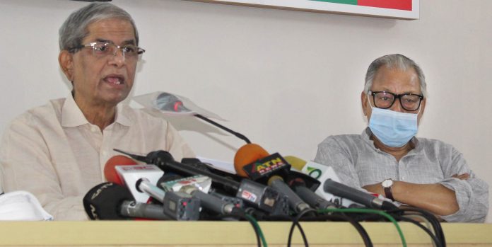মুসলিম বিশ্বের সঙ্গে একাত্মতা ঘোষনা : মহানবী (সা:) এর কার্টুন প্রকাশ গর্হিত অপরাধ : বিএনপি
