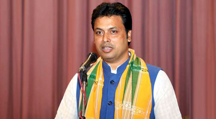ত্রিপুরায় অপরাধের সংখ্যা ২২ শতাংশ কমেছে : বিপ্লব