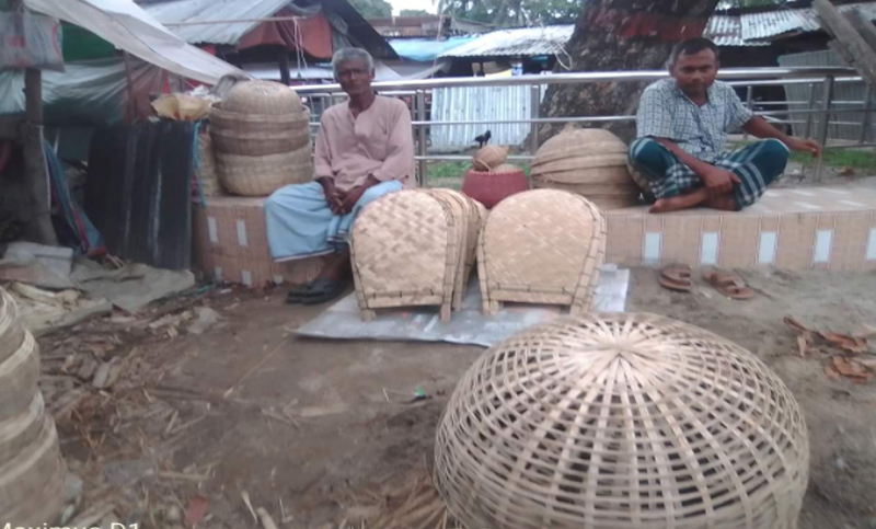 প্লাস্টিকের দাপটে বাংলাদেশে বাঁশ ও বেত শিল্পে দুর্দিন