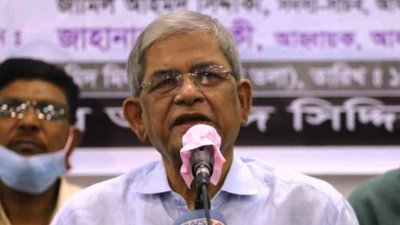 মহল বিশেষের মদতে সাম্প্রদায়িক সম্প্রীতি বিনষ্ট হচ্ছে: মির্জা ফখরুল