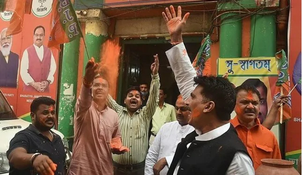ত্রিপুরা সিভিক বডি নির্বাচনে বিজেপি ২২২টি আসনের মধ্যে ২১৭টি জিতেছে