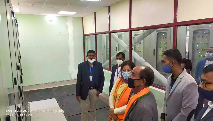 আসামের হাফলঙে ১৩২ কেভির অত্যাধুনিক প্রযুক্তির জিআইএস স্টেশনের দ্বারোদ্ঘাটন