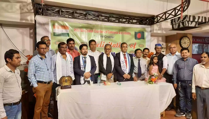 আগরতলাস্থ বাংলাদেশ সহকারী হাইকমিশনের সহকারী হাই কমিশনার আরিফ মোহম্মদকে সংবর্ধনা জ্ঞাপন