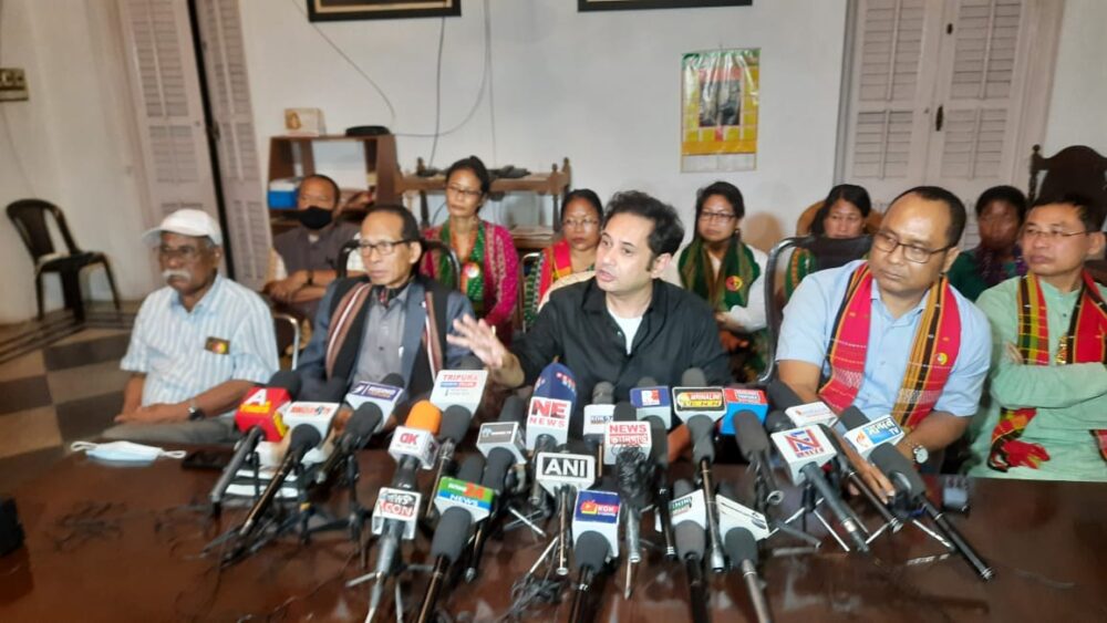 গ্রেটার তিপ্রাল্যান্ডের দাবীতে আগরতলায় জনসভার ডাক দিয়েছে তিপ্রামথা