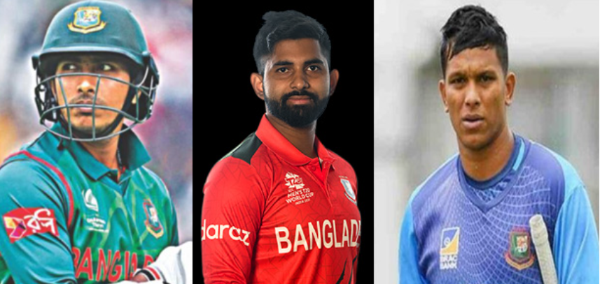 বিসিবির কেন্দ্রীয় চুক্তি থেকে বাদ পড়েছেন যারা