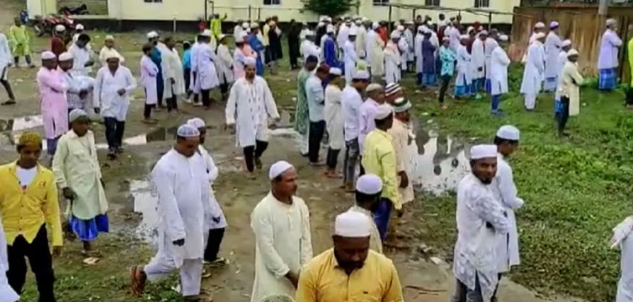 আসামের ডিমা হাসাওয়ে আনন্দোল্লাসে পালিত ঈদ-উল-ফিতর