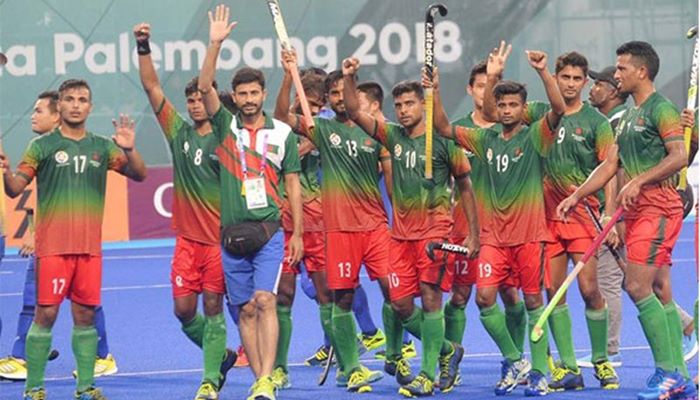 হকির র‍্যাংকিংয়ে ইতিহাসের সর্বোচ্চ অবস্থানে বাংলাদেশ
