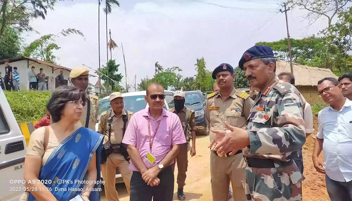 নিউ হাফলং স্টেশন পরিদর্শন না করেই পাহাড় ত্যাগ করলেন সেন্ট্র্যাল টিম
