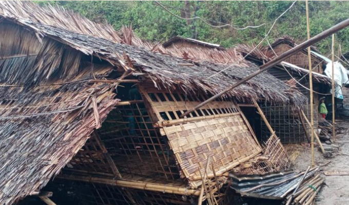 বাস্তুচ্যুত রাখাইন গ্রামবাসীদের জন্য সরবরাহ বন্ধ করে দিয়েছে মিয়ানমার সরকার