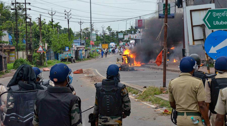 মহানবীকে নিয়ে কটূক্তি: উত্তপ্ত হাওড়ায় ১৪৪ ধারা জারি