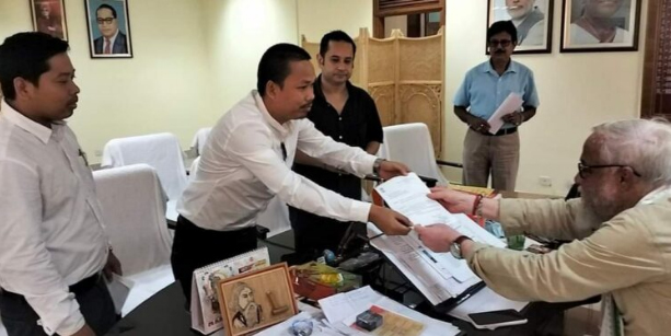 ত্রিপুরা বিধানসভার আরো এক বিধায়কের পদত্যাগ পত্র পেশ