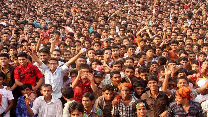 ২০৫০ সালে দেশের জনসংখ্যা পৌঁছাবে ২০ কোটি ৩০ লাখে