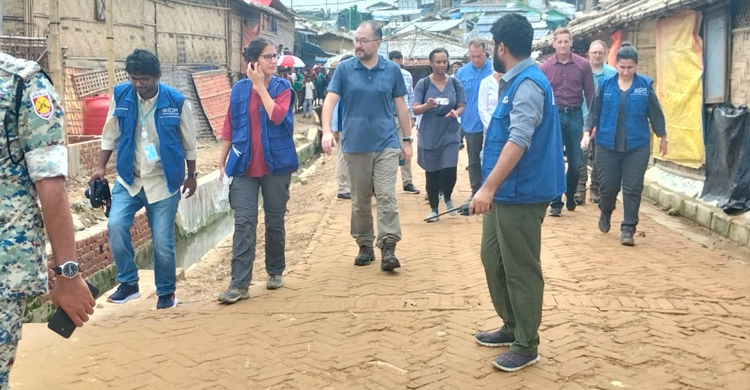 আশ্রয় ক্যাম্পে রোহিঙ্গারা কঠিন সময় পার করছেন: কংগ্রেস প্রতিনিধিদল