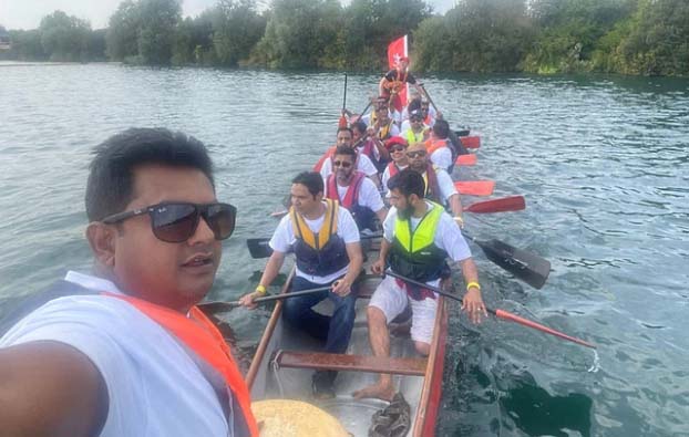 লণ্ডনে নৌকাবাইচ, ব্যতিক্রম অভিজ্ঞতা