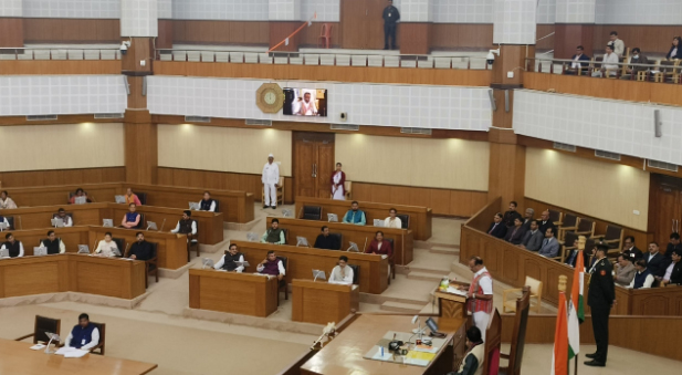 ত্রিপুরা বিধানসভায় শীতকালীন অধিবেশন শুরু, ককবরক ও বাংলায় রাজ্যপালের ভাষণ