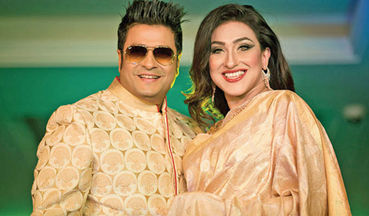 জাতীয় প্রেসক্লাবে ঋতুপর্ণা, সঙ্গে ফেরদৌস