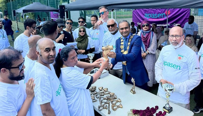 পূর্ব লণ্ডনে বিশেষ চাহিদাসম্পন্ন মানুষদের নিয়ে আপাসেনের বার্ষিক ক্রীড়া প্রতিযোগিতা