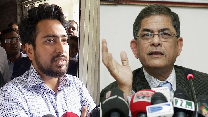 ফখরুলের বক্তব্যের কড়া জবাব দিলেন নাহিদ