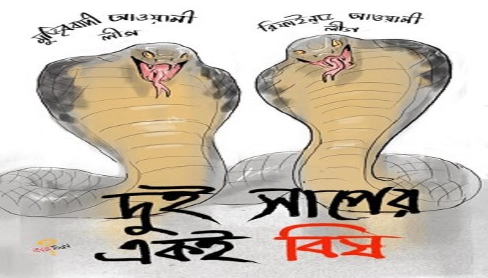 পতিত আওয়ামীলীগের প্রাসঙ্গিকতা প্রতিষ্টা  ও জুলাই বিপ্লব ধ্বংসে জরীপ!